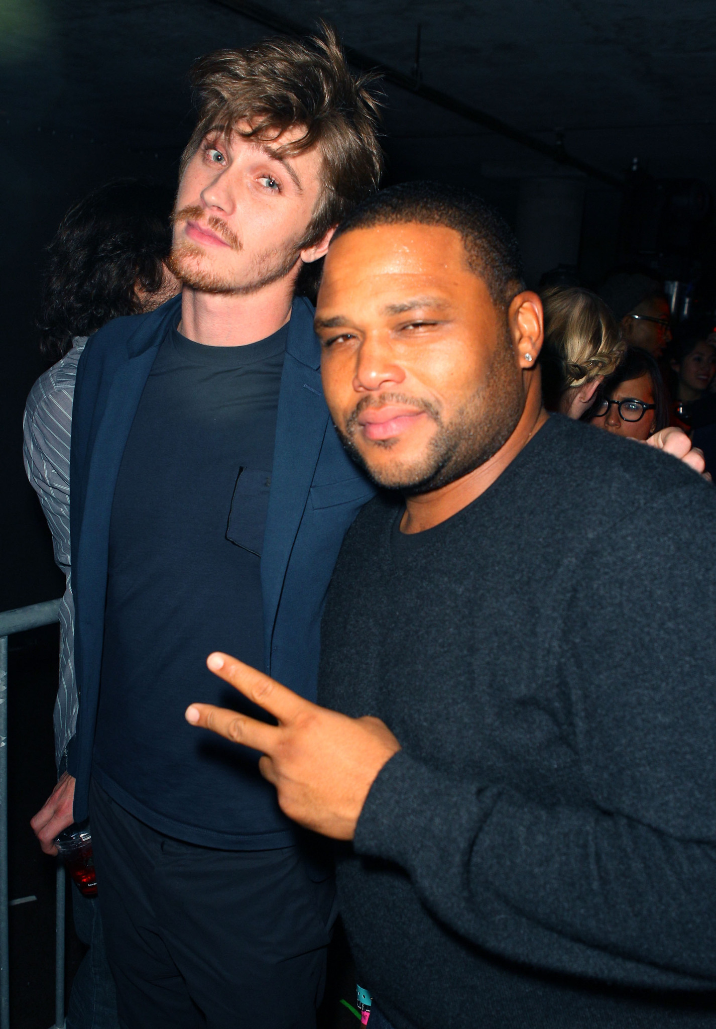 Anthony Anderson and Garrett Hedlund