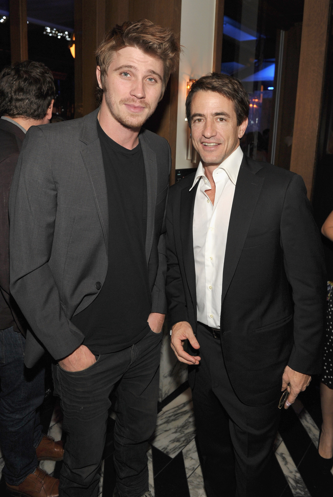 Dermot Mulroney and Garrett Hedlund