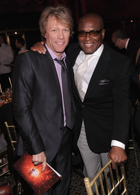 Jon Bon Jovi and L.A. Reid