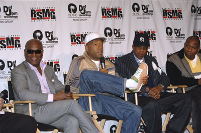Russell Simmons, Jay Z, L.A. Reid and Tony Austin