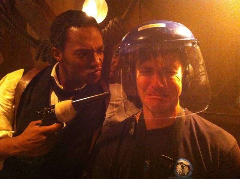 Anthony Mackie and Tommy Tieche 