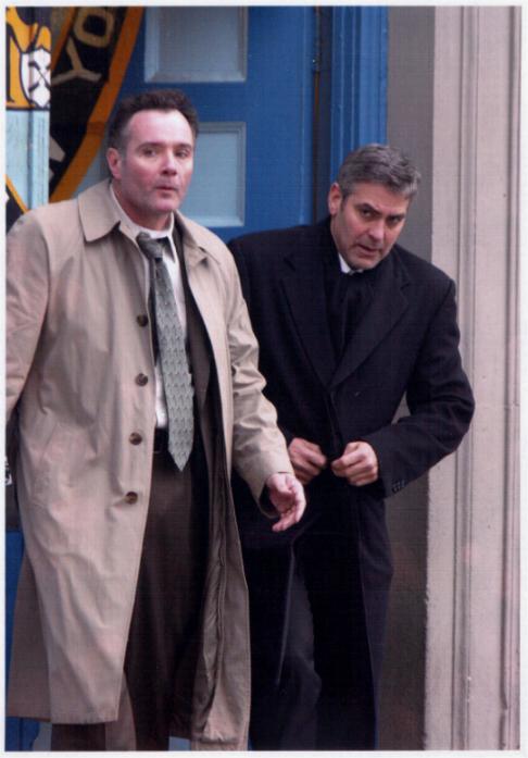 Sean Cullen and George Clooney (Michael Clayton, 2007)