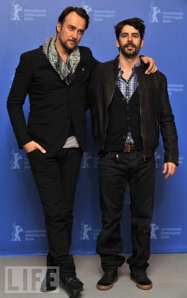Carlos Leal and Eduardo Noriega at For The Good Of The Others photocall, 60th Berlin International Film Festival