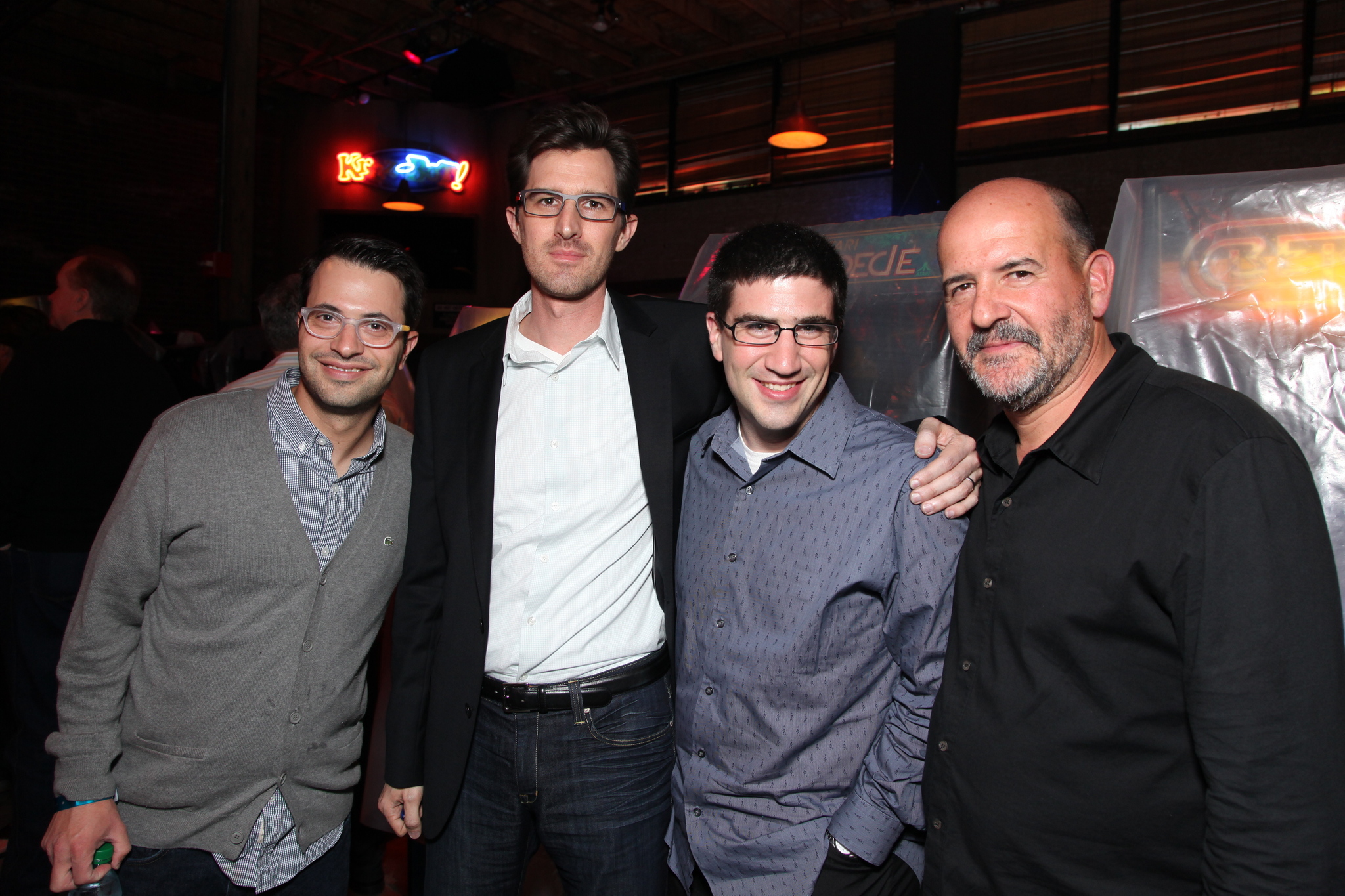 Edward Kitsis and Joseph Kosinski at event of Tronas: Palikimas (2010)