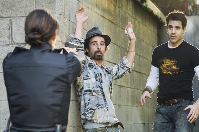 Still of Ben Bass, Billy Otis and Missy Peregrym in Rookie Blue (2010)