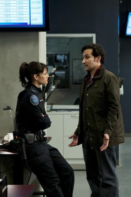 Still of Raoul Bhaneja and Missy Peregrym in Rookie Blue (2010)