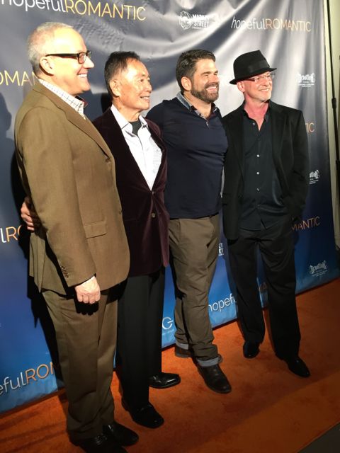 Brad Altman, George Takei, Matt Zarley and Director Benjamin Pollack