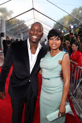 Taraji P. Henson and Tyrese Gibson at event of Metro uzgrobimas (2009)