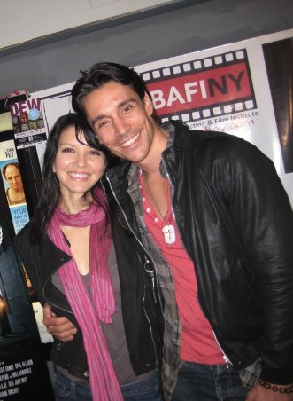 Philipp C. Wolter with wife Michelle Glick at the 2009 New York Indept. Film and Video Festival
