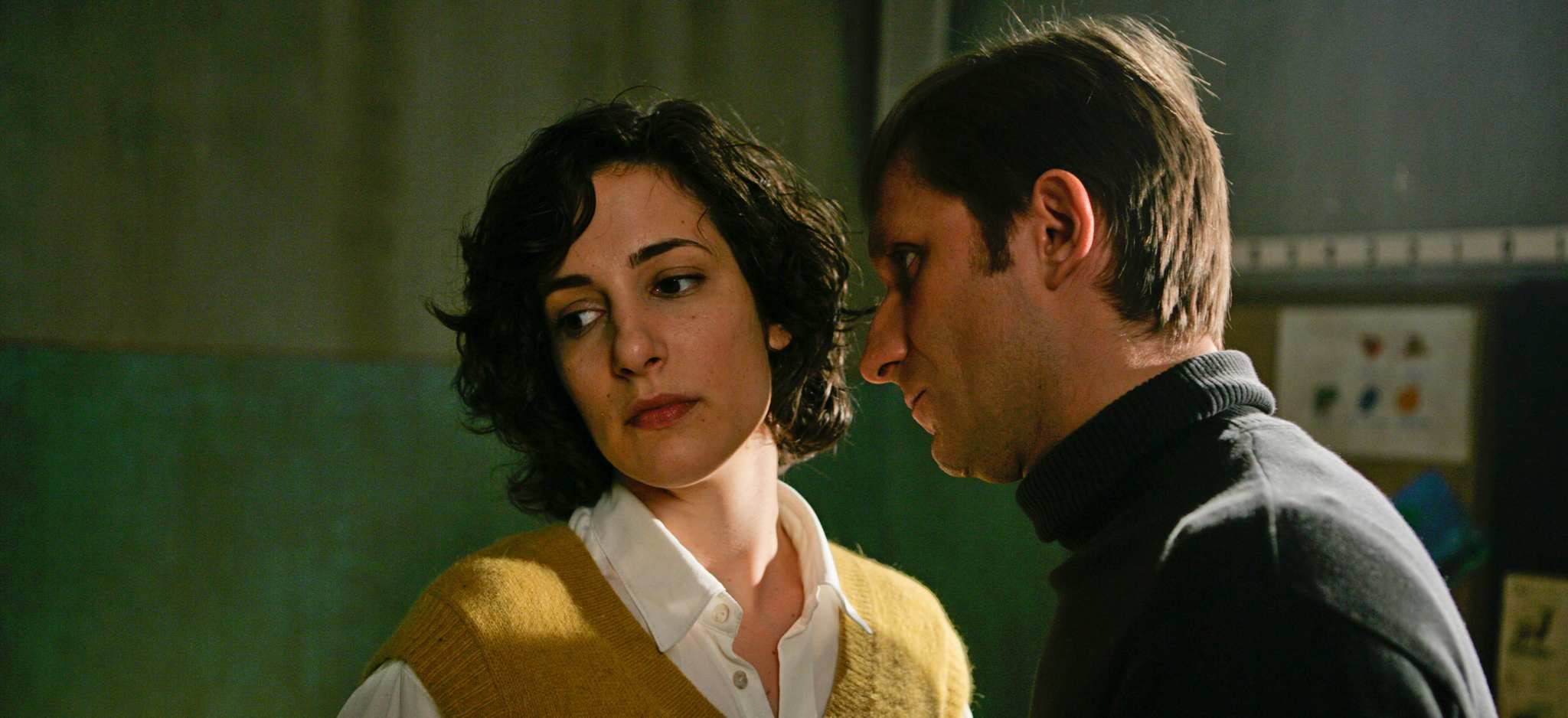 Still of Zana Marjanovic and Goran Kostic in In the Land of Blood and Honey (2011)