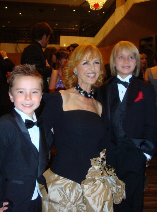 With Jill Larson and Tate Berney at the Daytime Emmy Awards