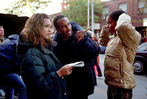 Jessica Alba, Joy Bryant and Bille Woodruff in Honey (2003)