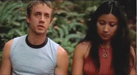 Still of Judy Herrera and Chad Lindberg in The Flats (2002)