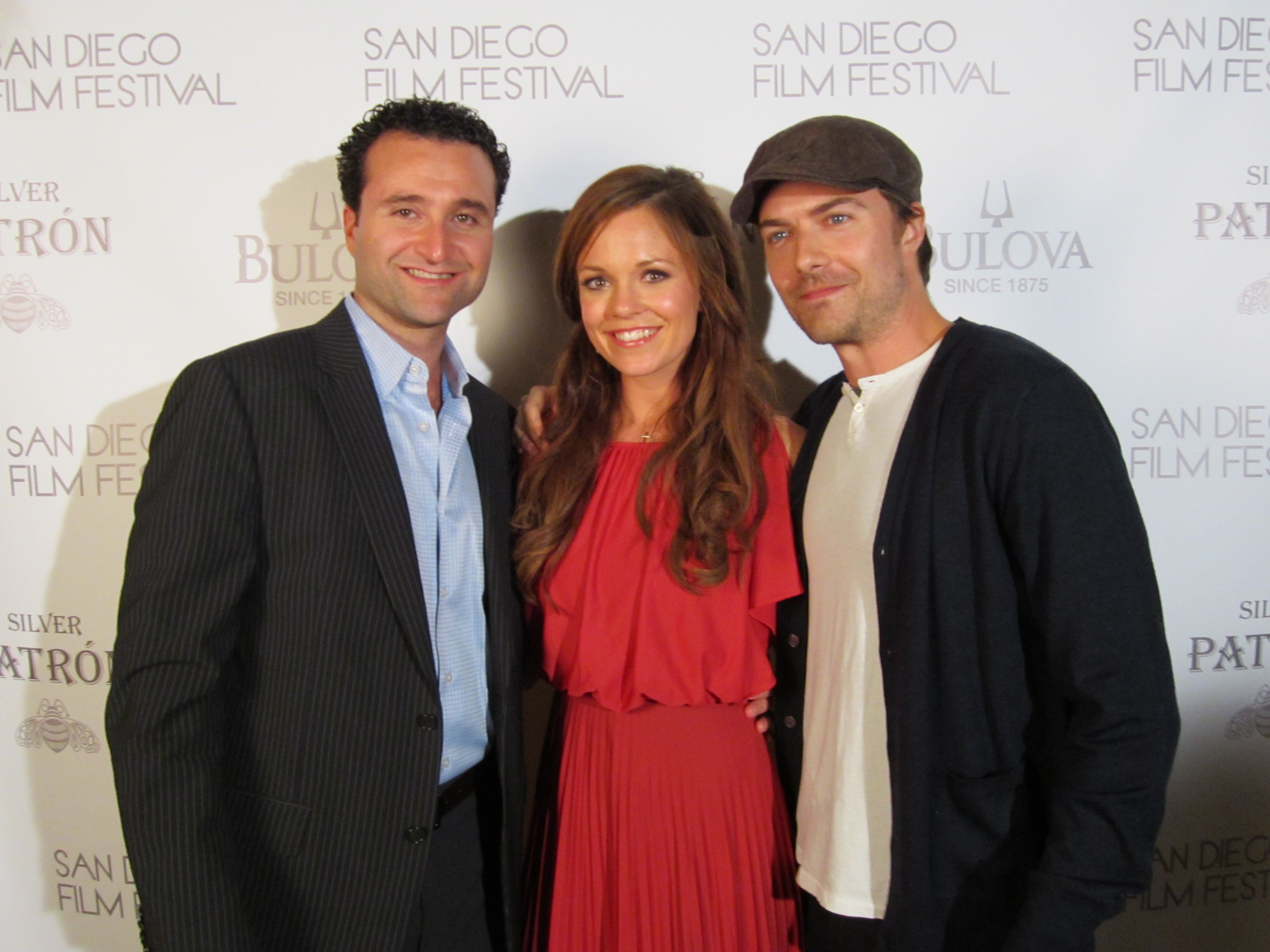J.C. Khoury, Rachel Boston, & Noah Bean at the 2011 San Diego Film Festival
