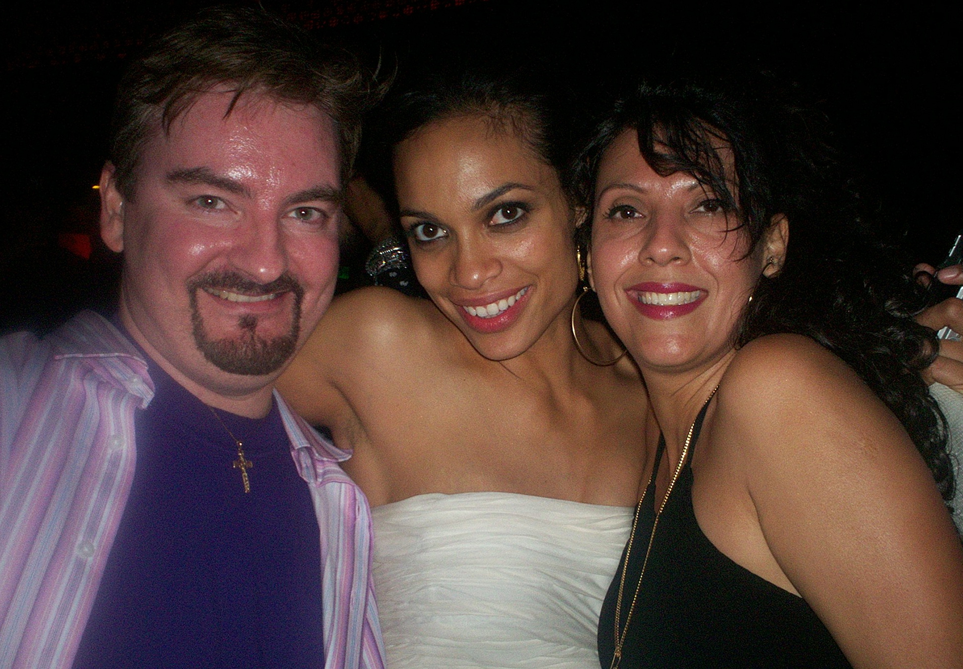 Brian O'Halloran, Rosario Dawson, Jo-Ann Pantoja Los Angles premieres of Clerks ll