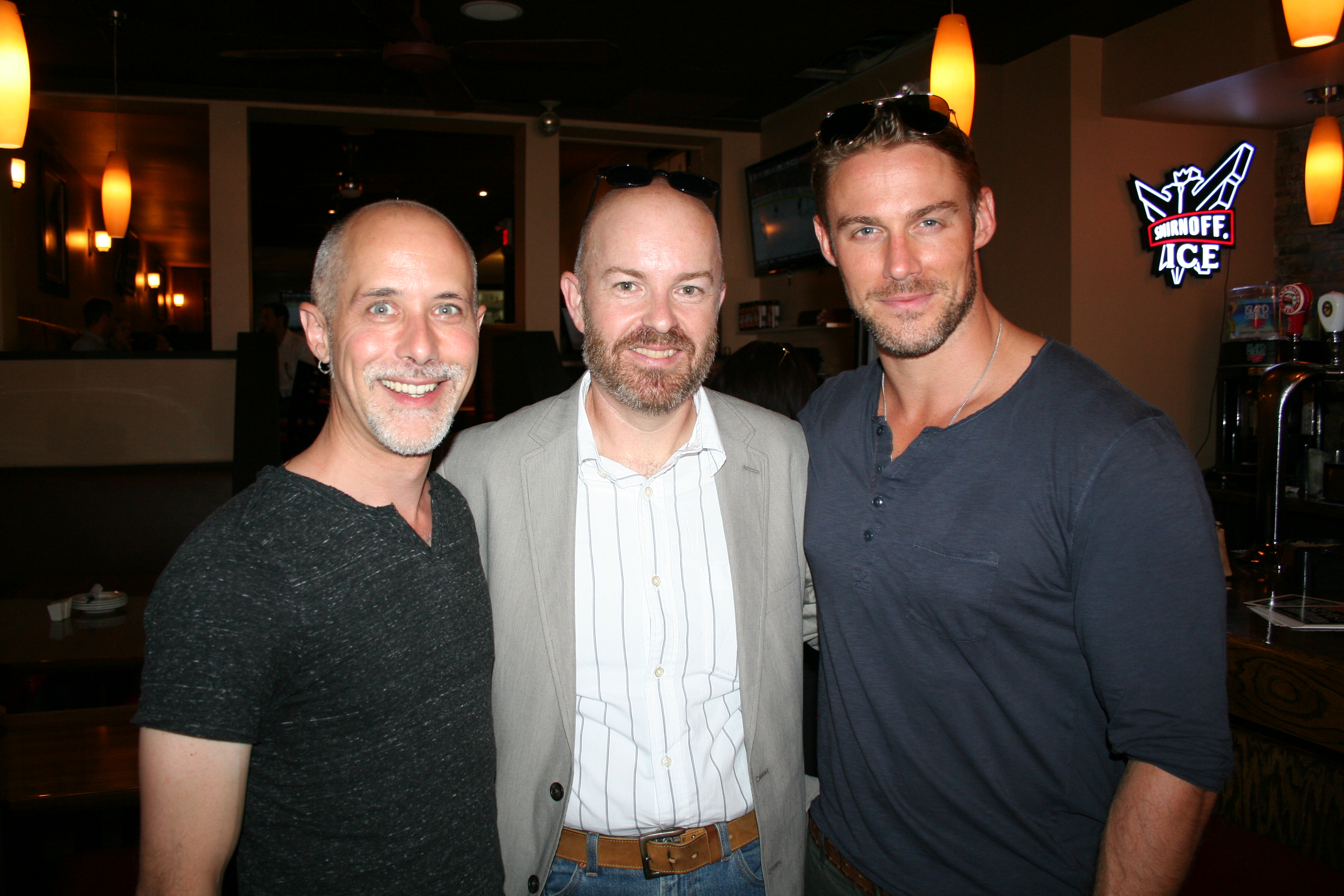Allan Wylie & Jessie Pavelka with Rob Sequin at The Charon Incident screening