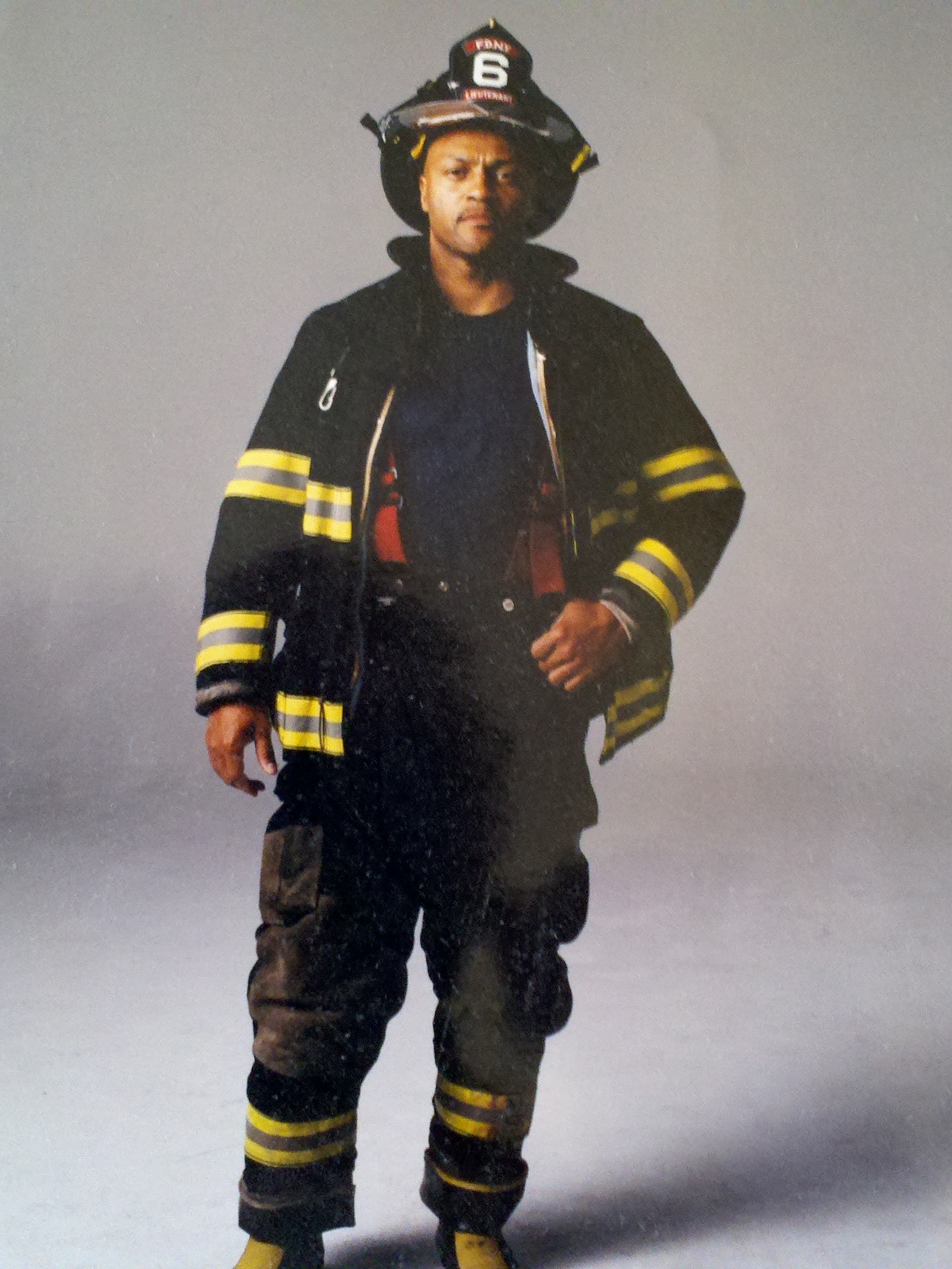 Guy A. Fortt, saving lives as a professional firefighter.