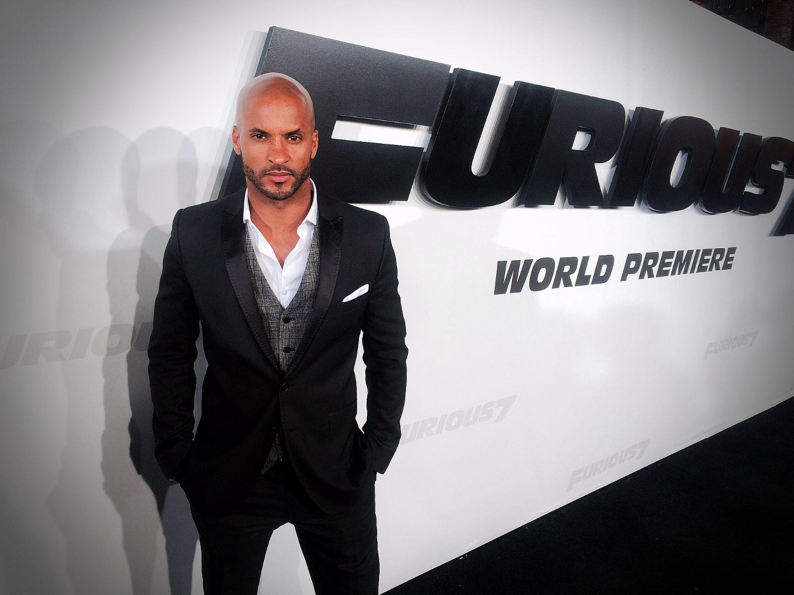Furious7 premiere arrivals - Ricky Whittle
