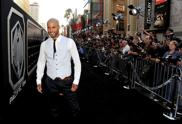 Ricky Whittle Carpet arrival for Pacific Rim premiere (2013)