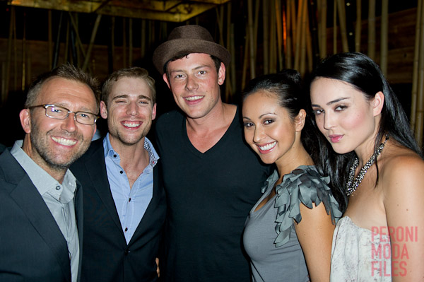 Carl Bessai, Dustin Milligan, Cory Monteith, Moneca Delain and Beatrice King