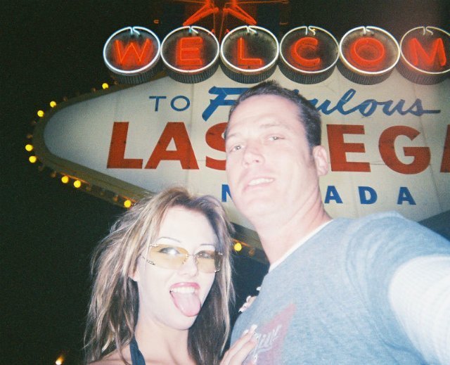 Jeannie Marie Sullivan and Michael Tierney (Joe Blow) in Las Vegas 2007.