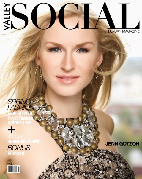 Jenn Gotzon on the cover 