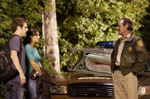 Still of Bret Harrison and Missy Peregrym in Reaper (2007)