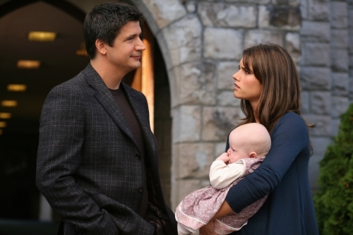 Still of Ken Marino and Missy Peregrym in Reaper (2007)