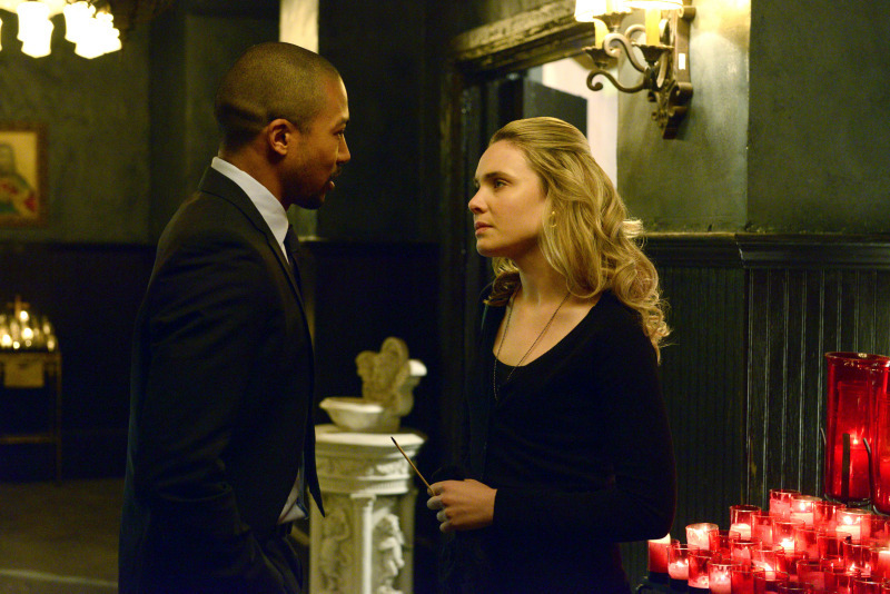 Still of Leah Pipes and Charles Michael Davis in The Originals (2013)