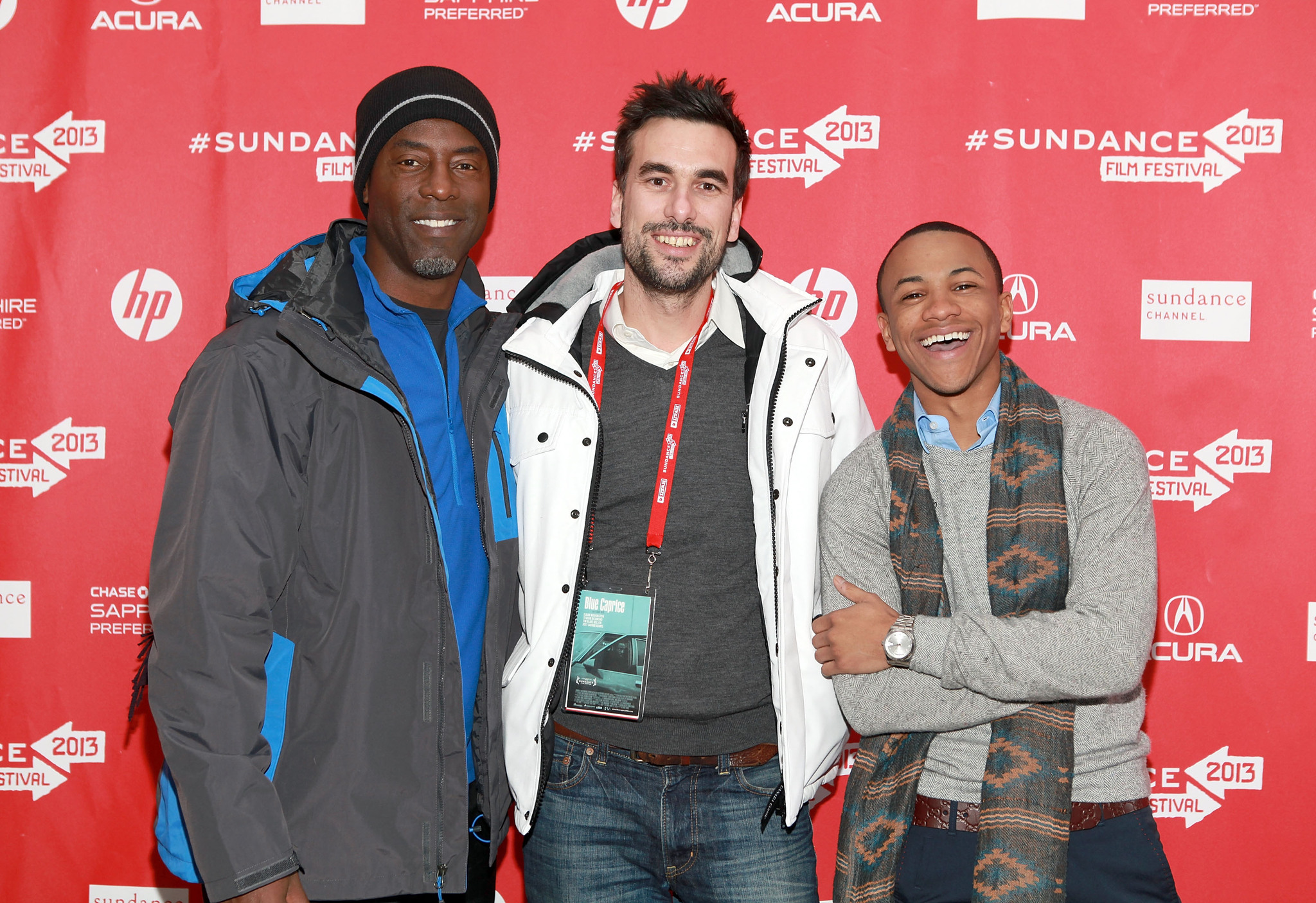 Isaiah Washington, Tequan Richmond and Alexandre Moors at event of Blue Caprice (2013)
