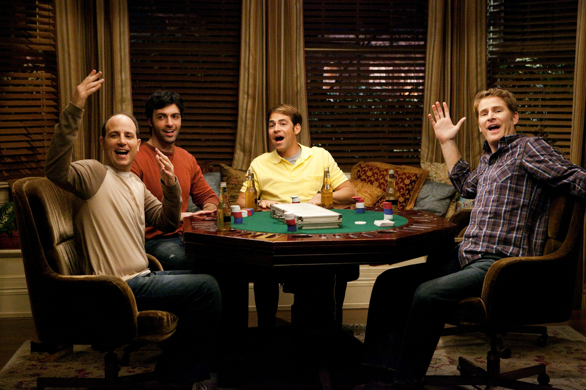 Still of Kyle Howard, Jamie Kaler, Reid Scott and Michael Bunin in My Boys (2006)