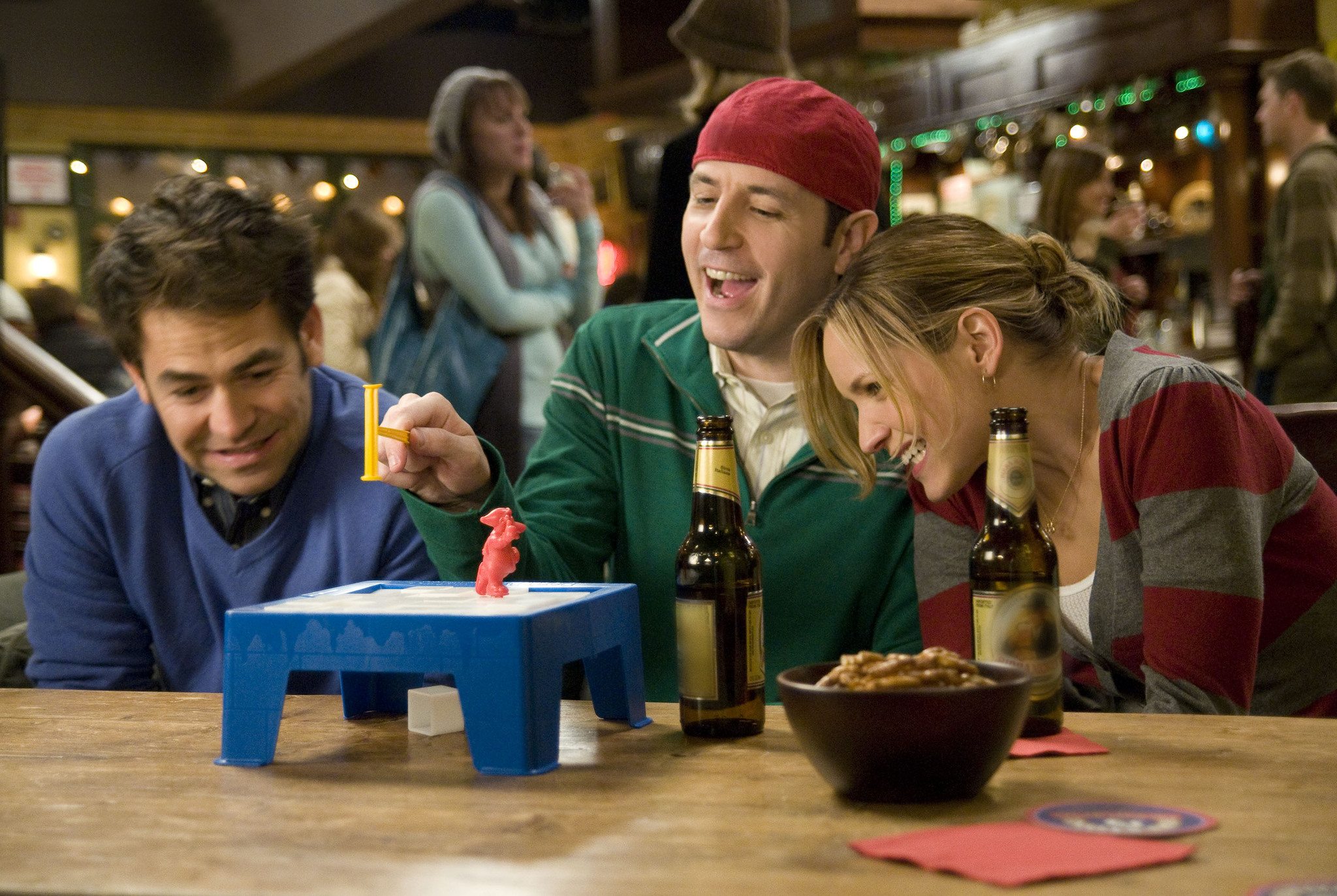 Still of Kyle Howard, Jordana Spiro and Michael Bunin in My Boys (2006)