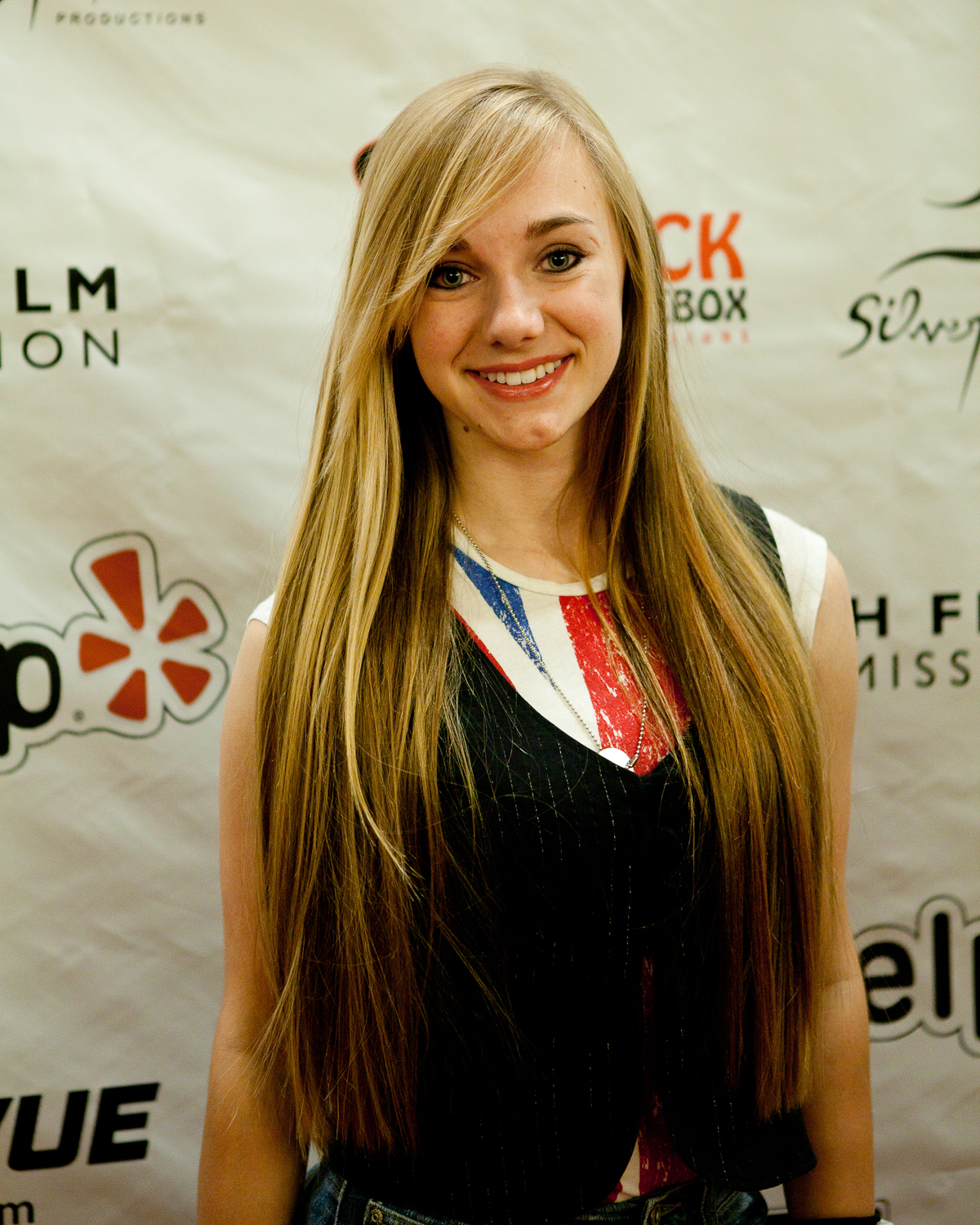 Stefania Barr at the WLSS Film Festival where Life According to Penny won 2 awards.