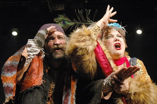 Still of Attila Bocsárszky and Erzsébet Cs. Tóth in A fösvény (2005)