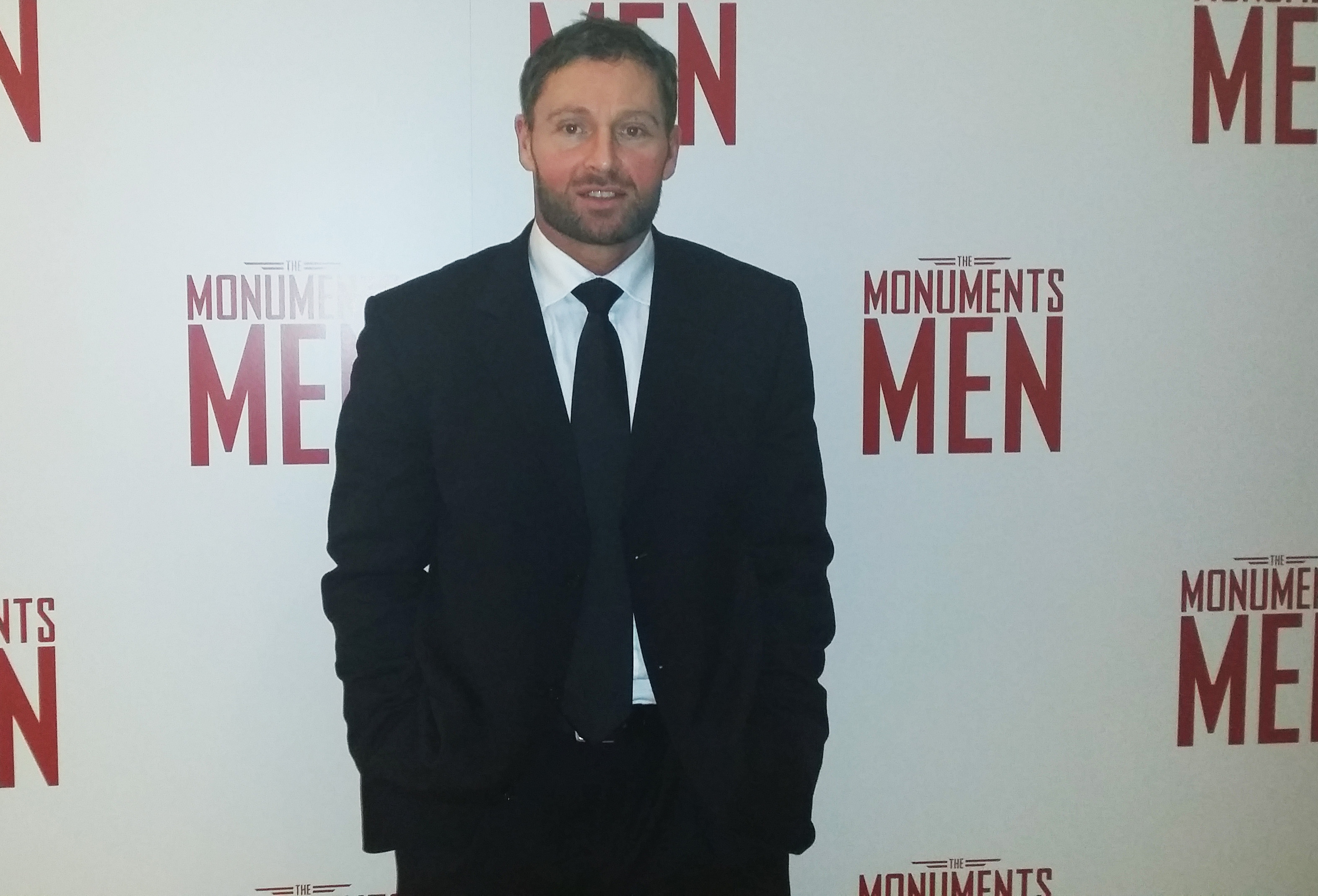Adrian Bouchet at 'The Monuments Men' UK Premiere
