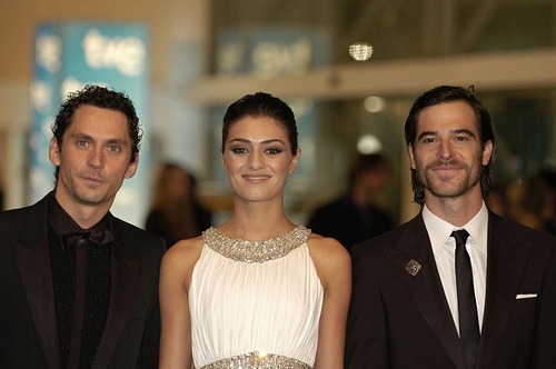 Olivia Molina, Paco León and Alfonso Bassave