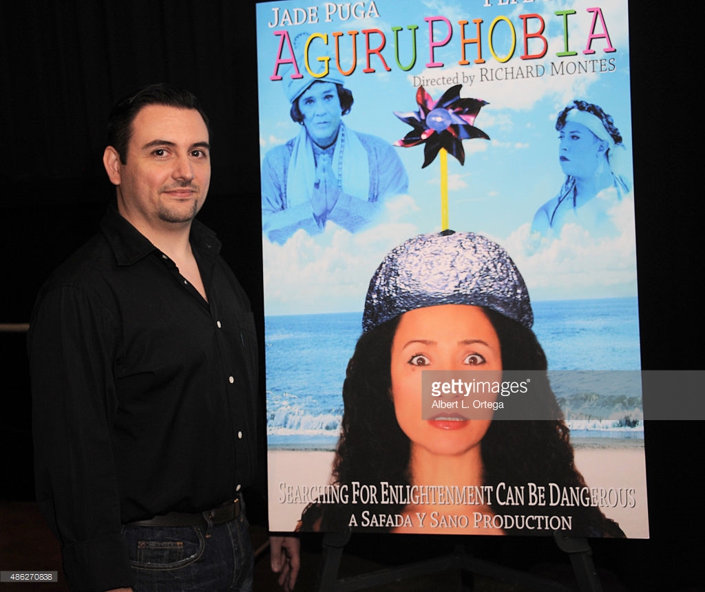 Director/writer of Aguruphobia Richard Montes at the Los Angeles premiere at Laemmle Noho7. September 2, 2015