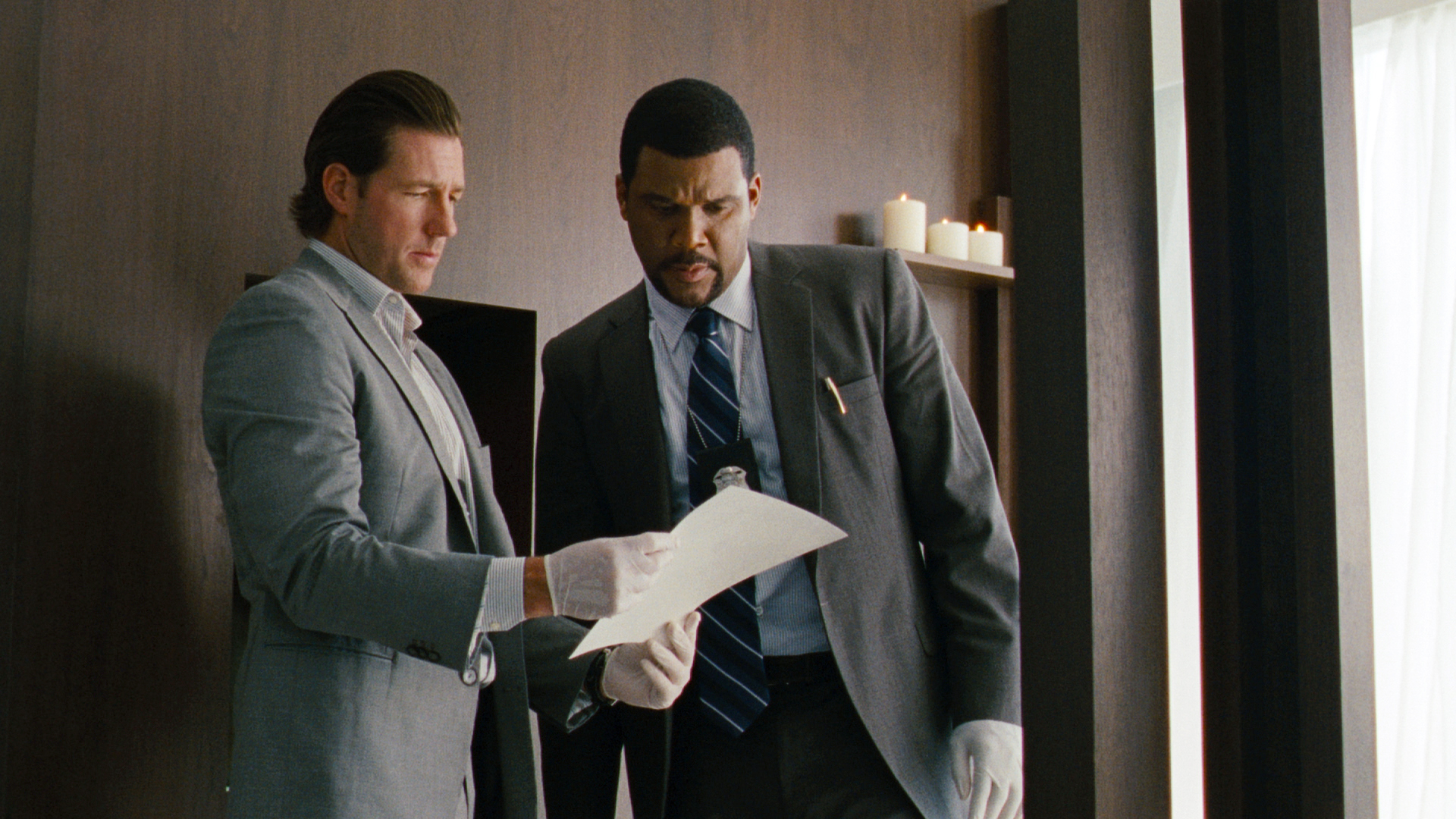 Still of Edward Burns and Tyler Perry in Alex Cross (2012)