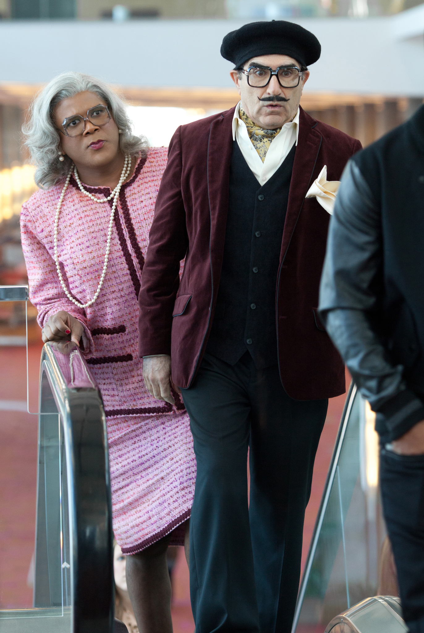 Still of Eugene Levy and Tyler Perry in Madea's Witness Protection (2012)