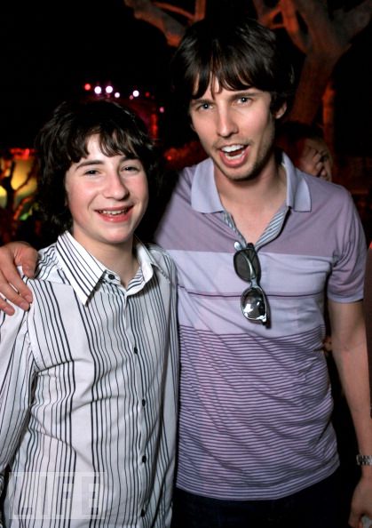 Sam Lerner and Jon Heder at the Monster House premiere after party