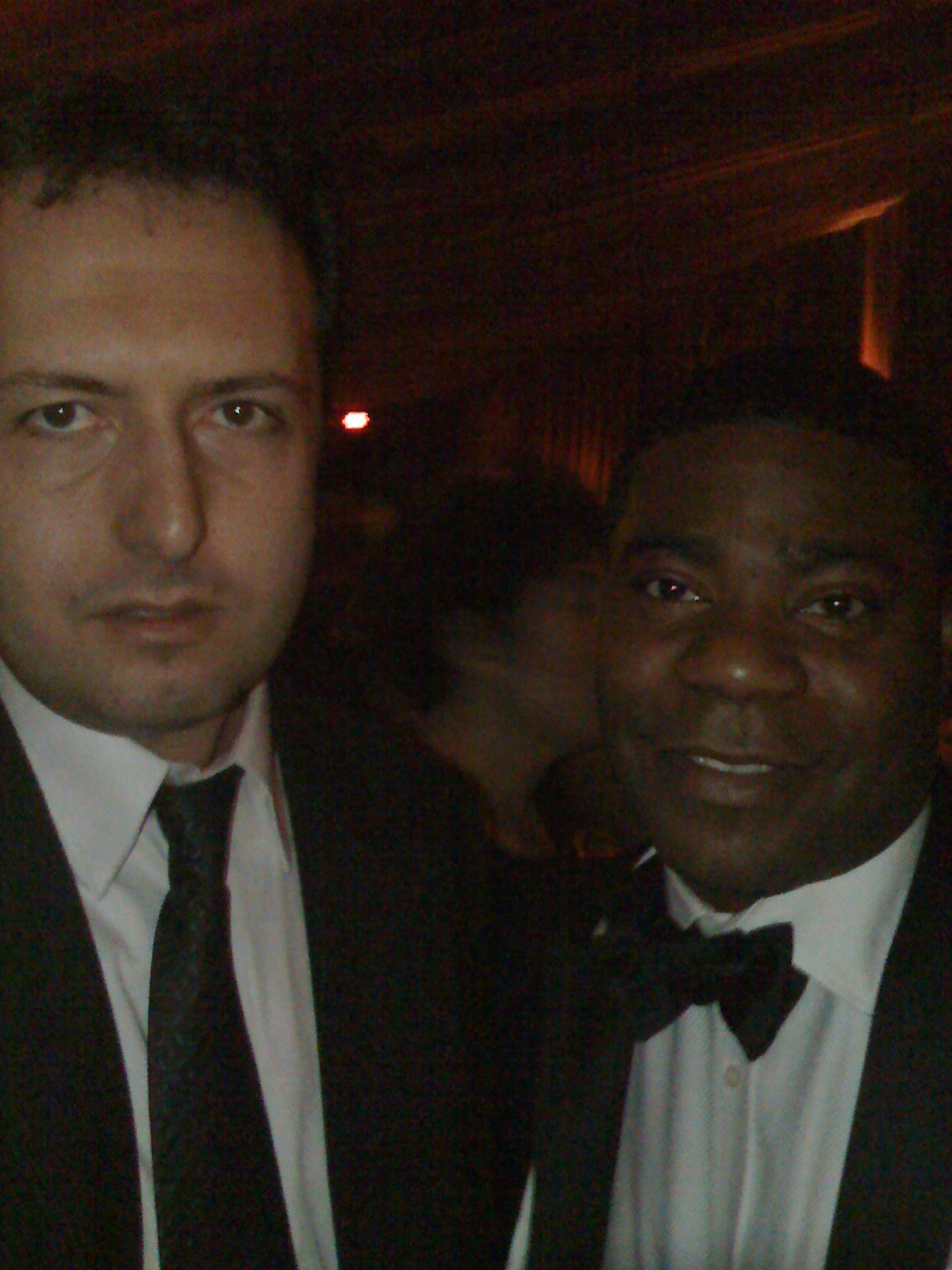With Tracy Morgan
