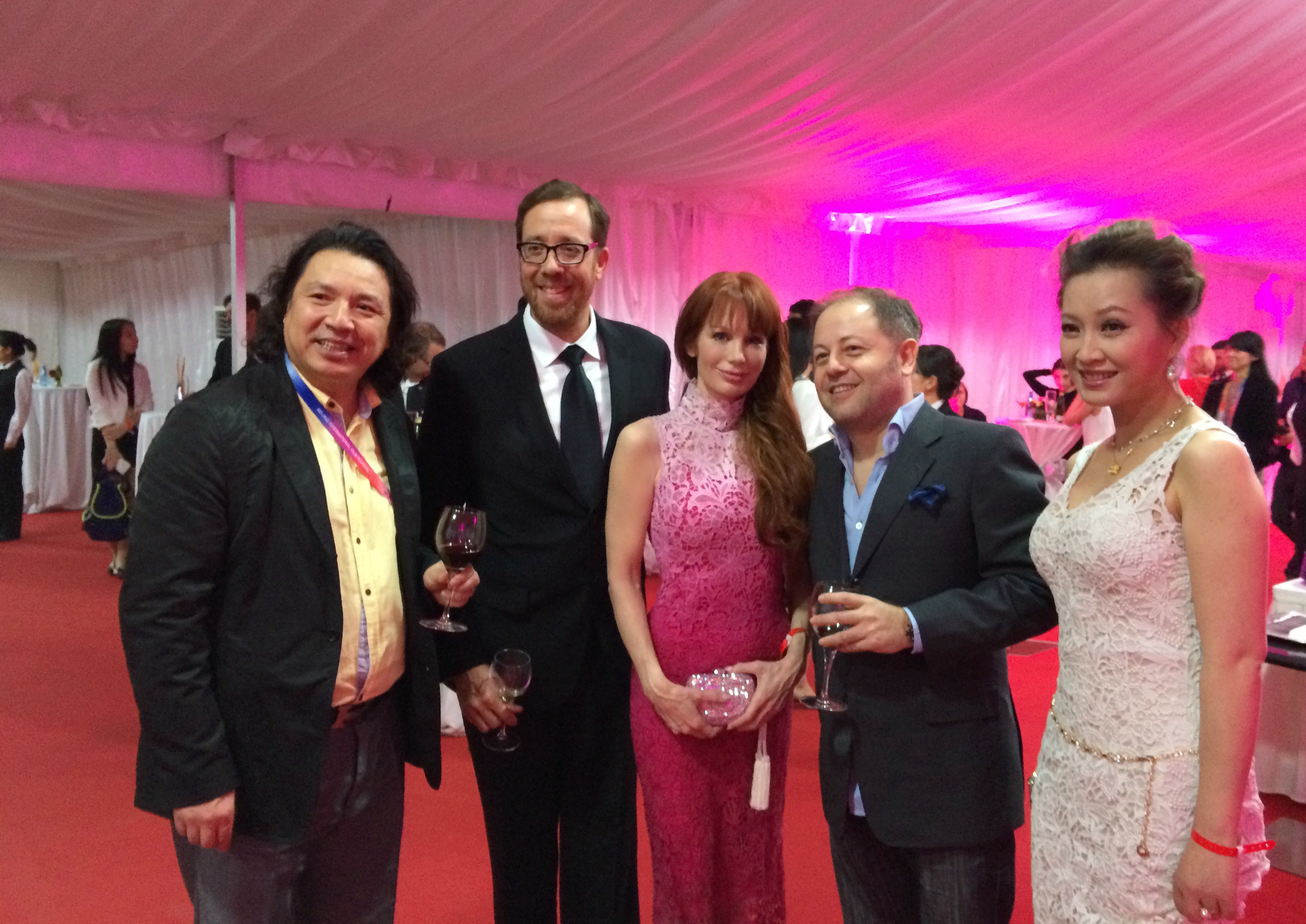 4th Annual Beijing Film Festival. Director, Rob Minkoff, Kimberley Kates, Producer, Pietro Ventani, Actress Lucy Yang