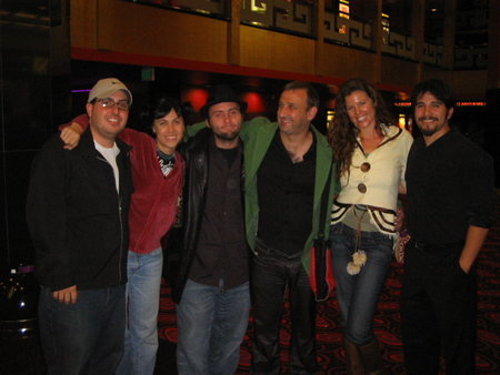 Andy Salamone, Katy J, Nick Murray, Stan Harrington, Blythe Metz and David Carreno at Mann's Hollywood Screening of 