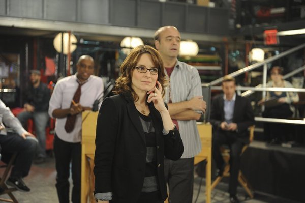 Still of Scott Adsit, Tina Fey and Keith Powell in 30 Rock (2006)