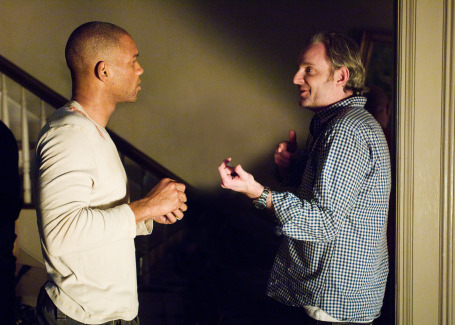 Will Smith and Francis Lawrence in As esu legenda (2007)