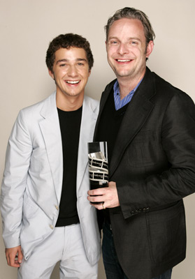 Shia LaBeouf and Francis Lawrence