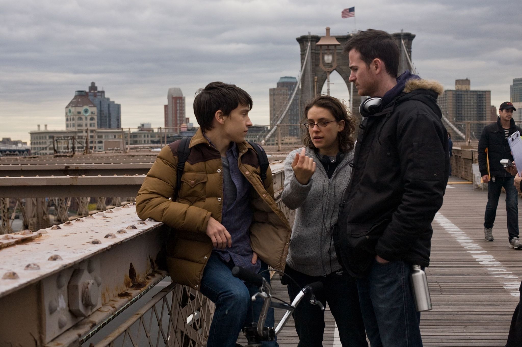 Still of Ryan Fleck, Anna Boden and Keir Gilchrist in It's Kind of a Funny Story (2010)