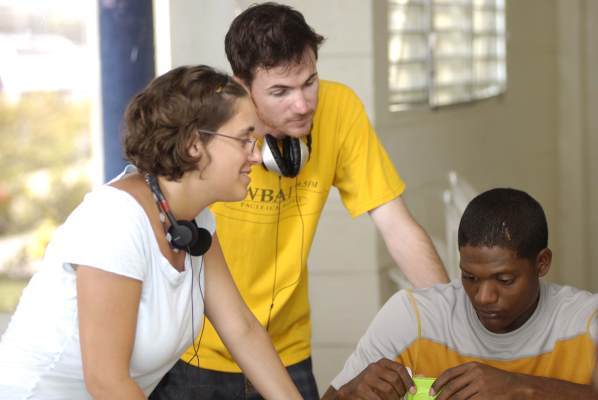 Still of Ryan Fleck, Anna Boden and Algenis Perez Soto in Sugar (2008)