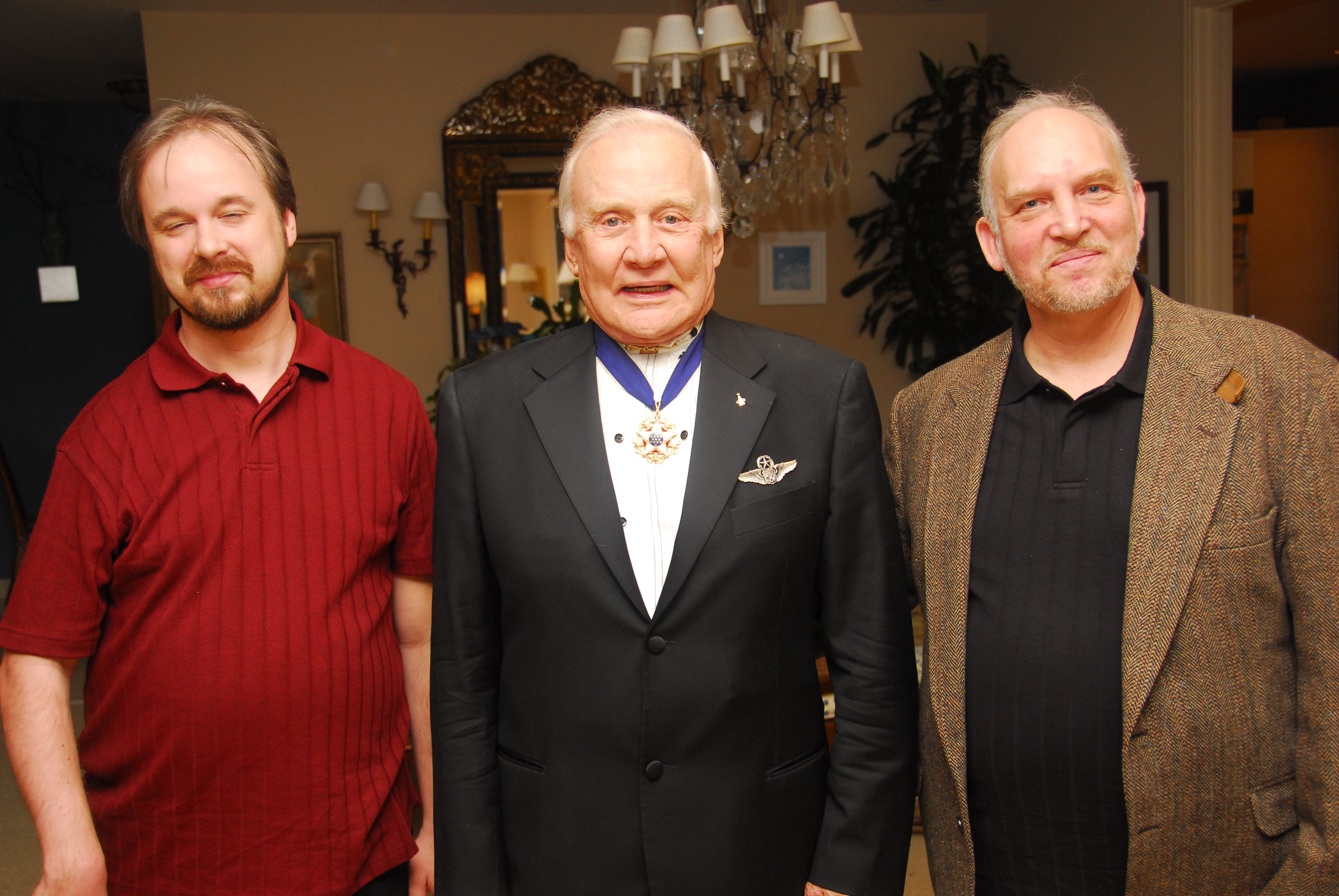 John East, Buzz Aldrin, Rick Camp