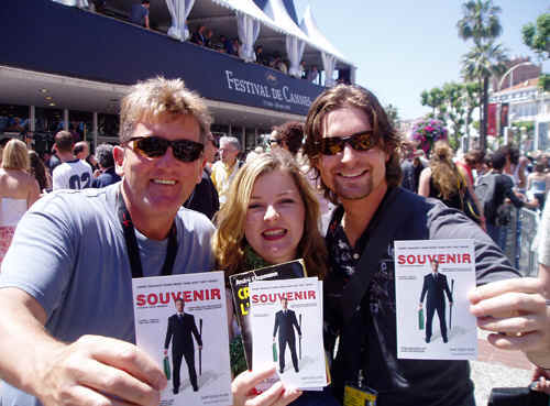 Promoting the film Souvenir at Cannes Film Festival '06